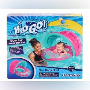 H2O Go! Pink and Blue Baby Boat NEW IN BOX